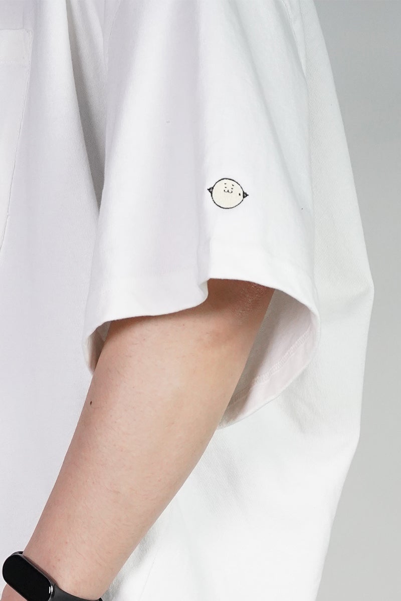 ITTI(イッチ) MARY COCOON POCKET SHORT-SLEEVE CUTSEW / HYOMA マリーコクーン半袖ポケットTシャツ ヒョーマ君 ITTI-GOODS-103-HYM