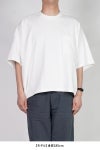 ITTI(イッチ) MARY COCOON POCKET SHORT-SLEEVE CUTSEW / HYOMA マリーコクーン半袖ポケットTシャツ ヒョーマ君 ITTI-GOODS-103-HYM