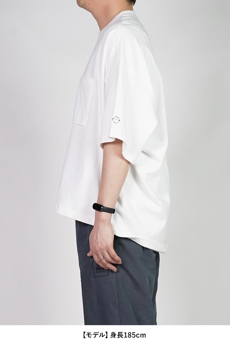 ITTI(イッチ) MARY COCOON POCKET SHORT-SLEEVE CUTSEW / HYOMA マリーコクーン半袖ポケットTシャツ ヒョーマ君 ITTI-GOODS-103-HYM