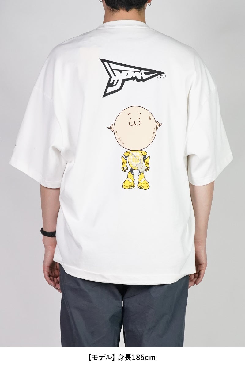 ITTI(イッチ) MARY COCOON POCKET SHORT-SLEEVE CUTSEW / HYOMA マリーコクーン半袖ポケットTシャツ ヒョーマ君 ITTI-GOODS-103-HYM