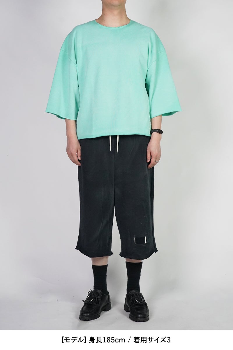 refomed(リフォメッド）10WASH S/S SWEATER 10ウォッシュ半袖スウェット RECU-058