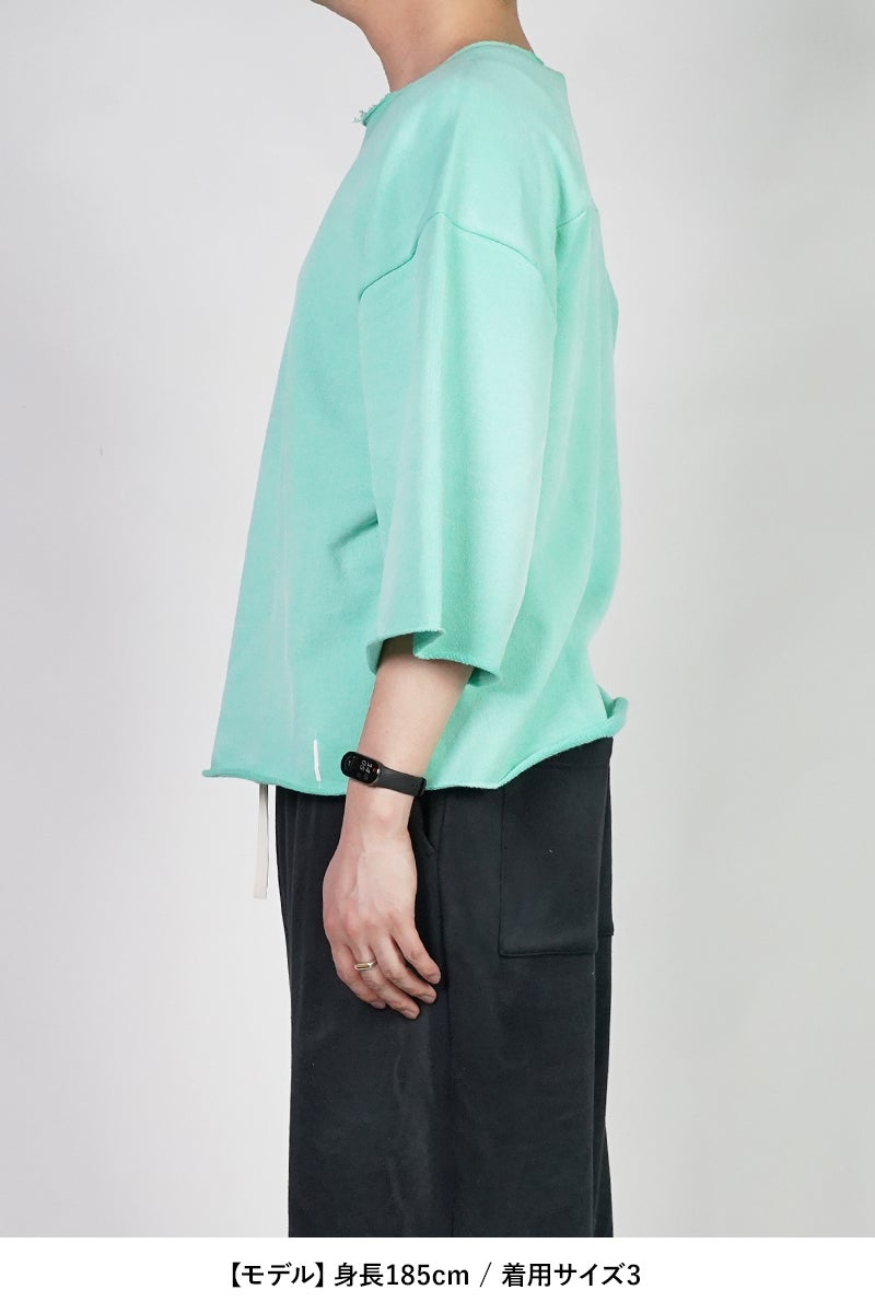 refomed(リフォメッド）10WASH S/S SWEATER 10ウォッシュ半袖スウェット RECU-058