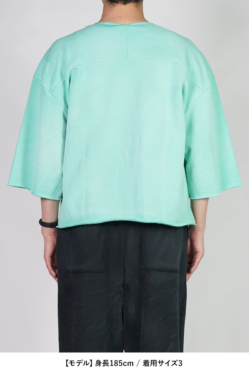 refomed(リフォメッド）10WASH S/S SWEATER 10ウォッシュ半袖スウェット RECU-058