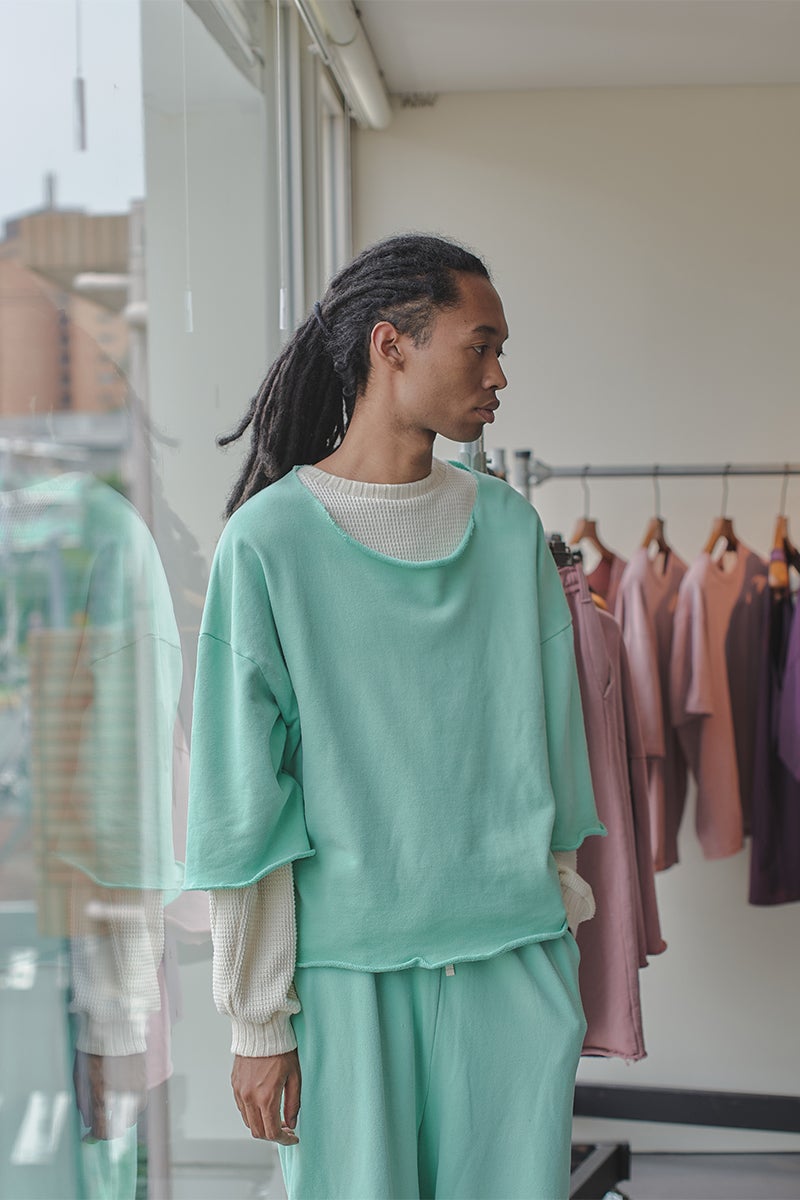 refomed(リフォメッド）10WASH S/S SWEATER 10ウォッシュ半袖スウェット RECU-058