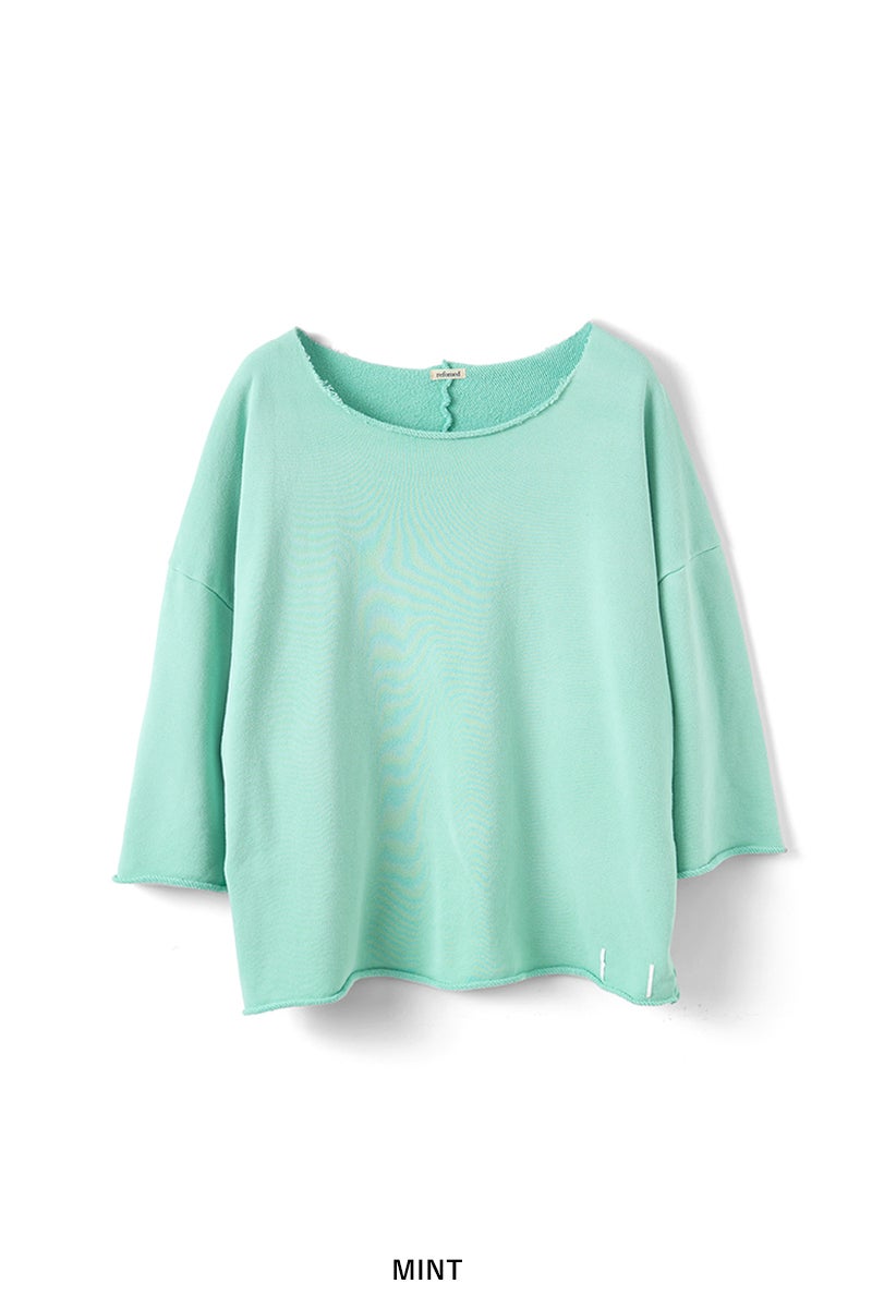 refomed(リフォメッド）10WASH S/S SWEATER 10ウォッシュ半袖スウェット RECU-058