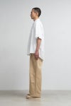 Graphpaper(グラフペーパー)Broad S/S Oversized Regular Collar Shirt ブロードオーバーサイズレギュラーカラー半袖シャツ GM261-50003B