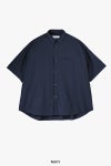 Graphpaper(グラフペーパー)Broad S/S Oversized Regular Collar Shirt ブロードオーバーサイズレギュラーカラー半袖シャツ GM261-50003B