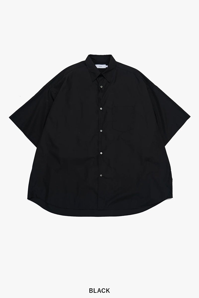 Graphpaper(グラフペーパー)Broad S/S Oversized Regular Collar Shirt ブロードオーバーサイズレギュラーカラー半袖シャツ GM261-50003B