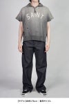  SAINT Mxxxxxx(セントマイケル) SM-MK8-0000-052 / SS HALF ZIP SWEAT / SAINT / CHARCOAL ハーフジップスウェット