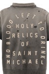  SAINT Mxxxxxx(セントマイケル) SM-MK8-0000-052 / SS HALF ZIP SWEAT / SAINT / CHARCOAL ハーフジップスウェット