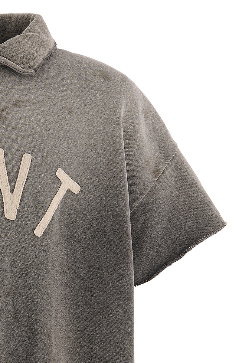  SAINT Mxxxxxx(セントマイケル) SM-MK8-0000-052 / SS HALF ZIP SWEAT / SAINT / CHARCOAL ハーフジップスウェット