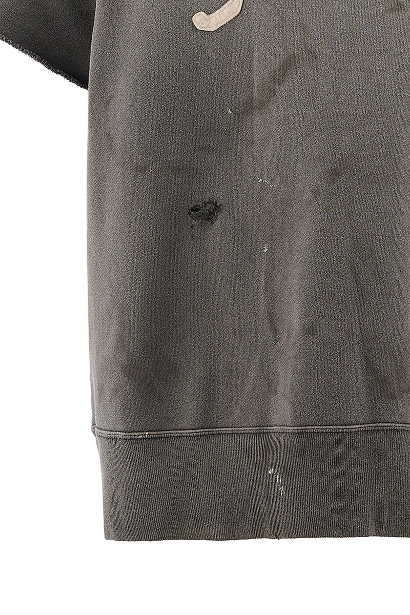  SAINT Mxxxxxx(セントマイケル) SM-MK8-0000-052 / SS HALF ZIP SWEAT / SAINT / CHARCOAL ハーフジップスウェット