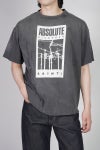 SAINT Mxxxxxx(セントマイケル) SM-MK8-0000-C07 / KK_SS T-SHIRT / ABSOLUTE / BLACK 河村康輔 Tシャツ