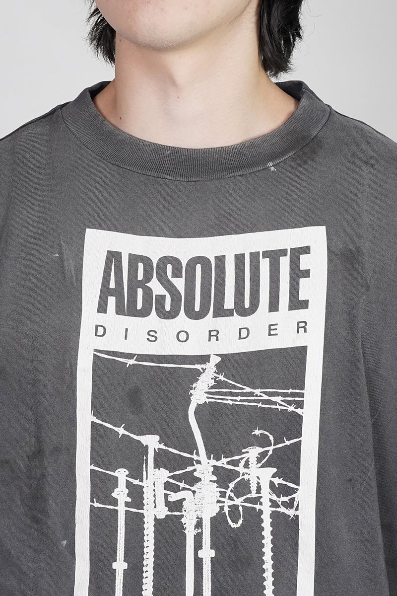 SAINT Mxxxxxx(セントマイケル) SM-MK8-0000-C07 / KK_SS T-SHIRT / ABSOLUTE / BLACK 河村康輔 Tシャツ