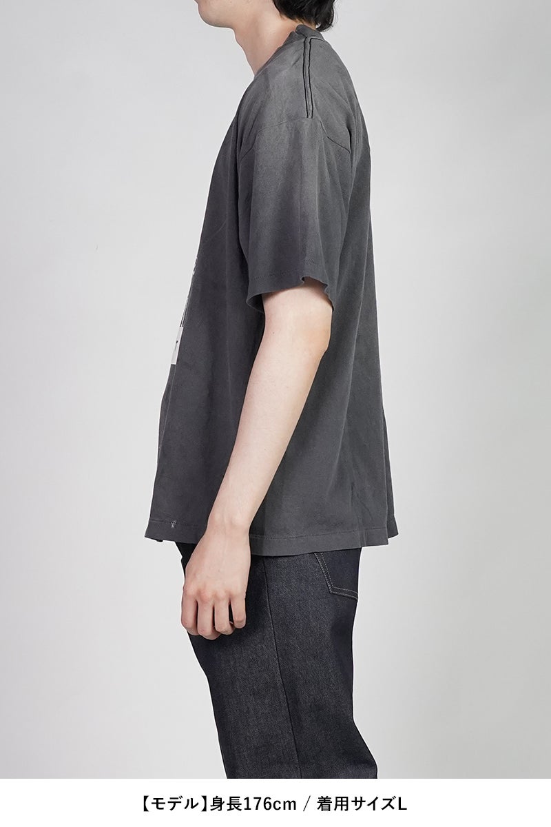 SAINT Mxxxxxx(セントマイケル) SM-MK8-0000-C07 / KK_SS T-SHIRT / ABSOLUTE / BLACK 河村康輔 Tシャツ