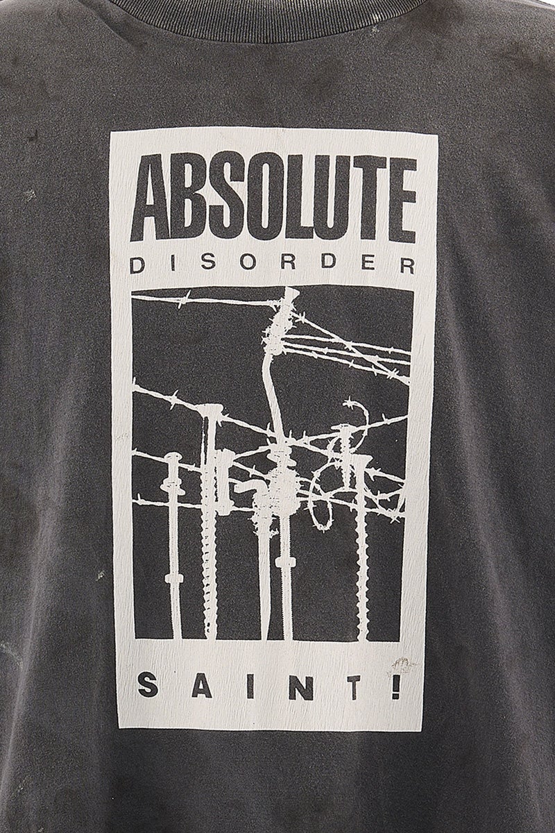SAINT Mxxxxxx(セントマイケル) SM-MK8-0000-C07 / KK_SS T-SHIRT / ABSOLUTE / BLACK 河村康輔 Tシャツ