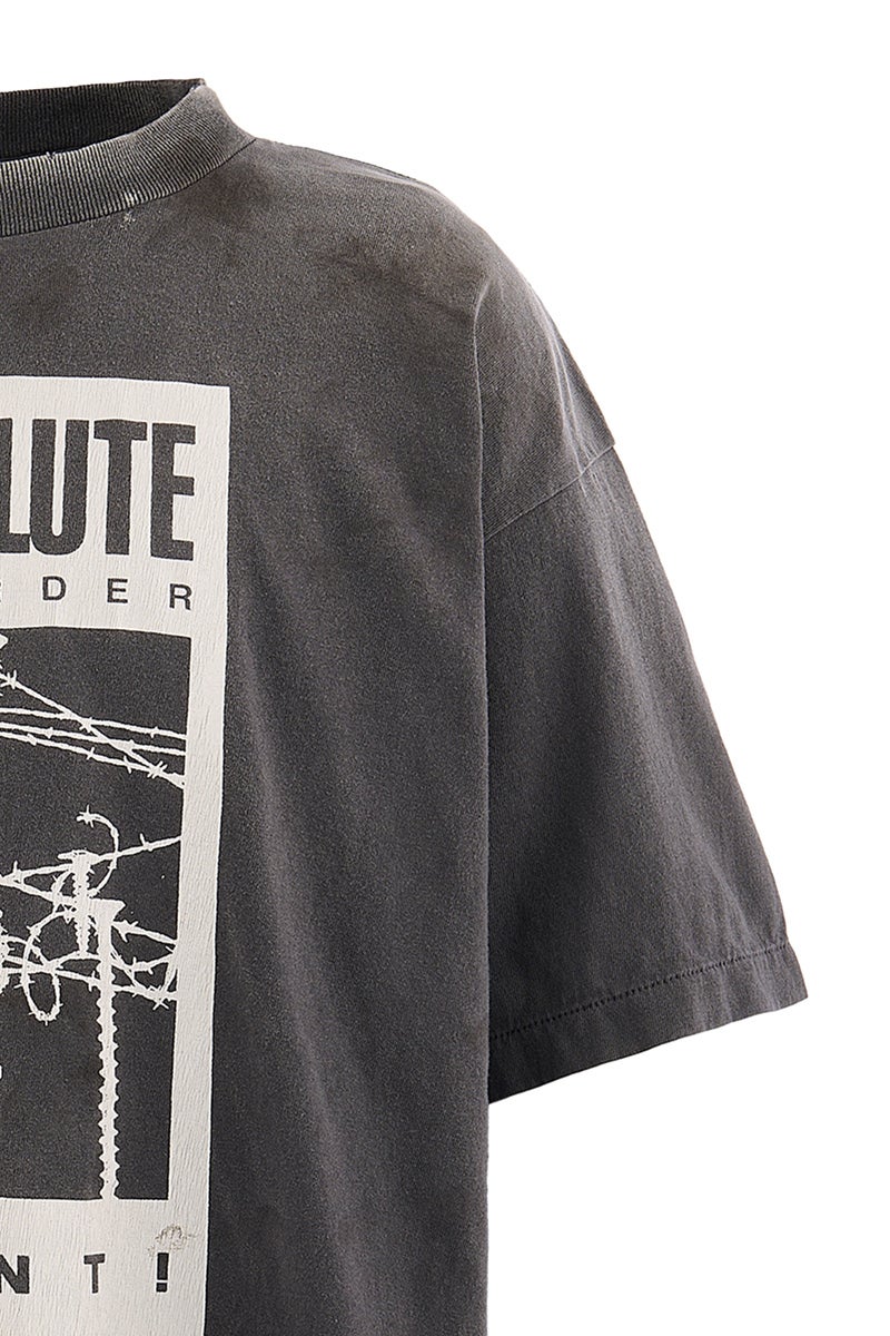 SAINT Mxxxxxx(セントマイケル) SM-MK8-0000-C07 / KK_SS T-SHIRT / ABSOLUTE / BLACK 河村康輔 Tシャツ