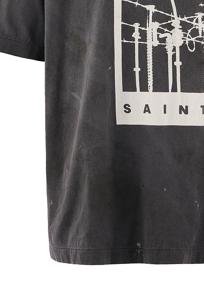 SAINT Mxxxxxx(セントマイケル) SM-MK8-0000-C07 / KK_SS T-SHIRT / ABSOLUTE / BLACK 河村康輔 Tシャツ