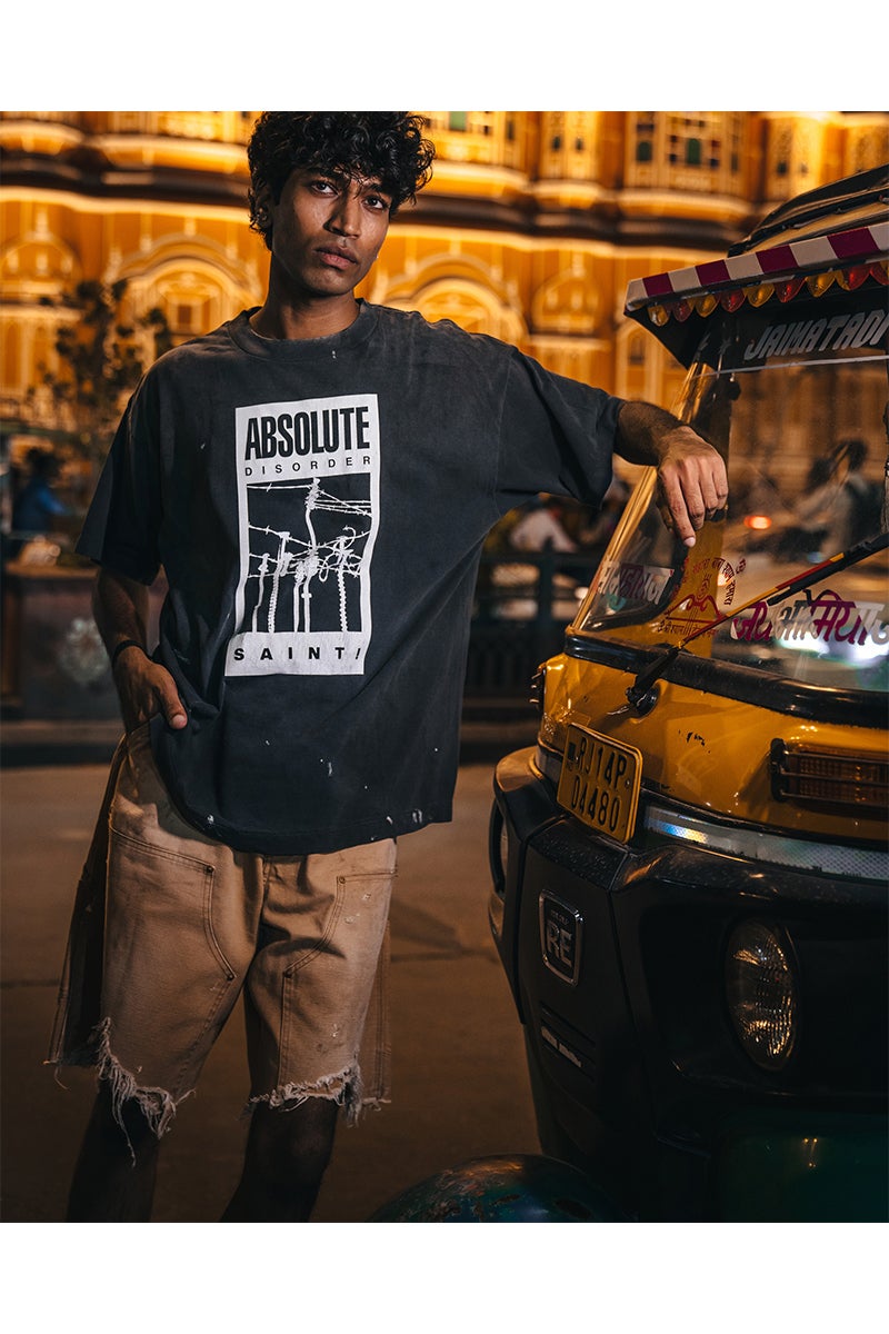 SAINT Mxxxxxx(セントマイケル) SM-MK8-0000-C07 / KK_SS T-SHIRT / ABSOLUTE / BLACK 河村康輔 Tシャツ