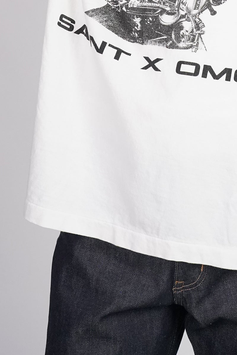 SAINT Mxxxxxx(セントマイケル) SM-MK8-0000-C08 / KK_SS T-SHIRT / HOLY LOVE / WHITE 河村康輔 Tシャツ