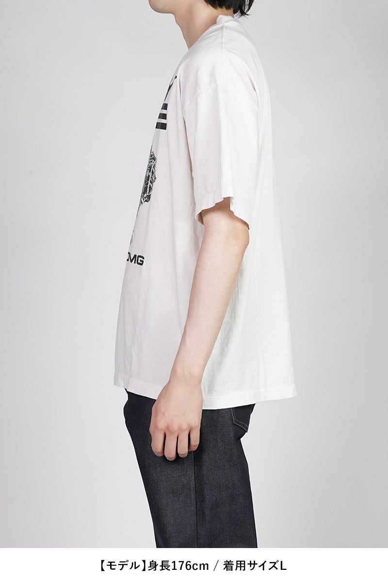 SAINT Mxxxxxx(セントマイケル) SM-MK8-0000-C08 / KK_SS T-SHIRT / HOLY LOVE / WHITE 河村康輔 Tシャツ