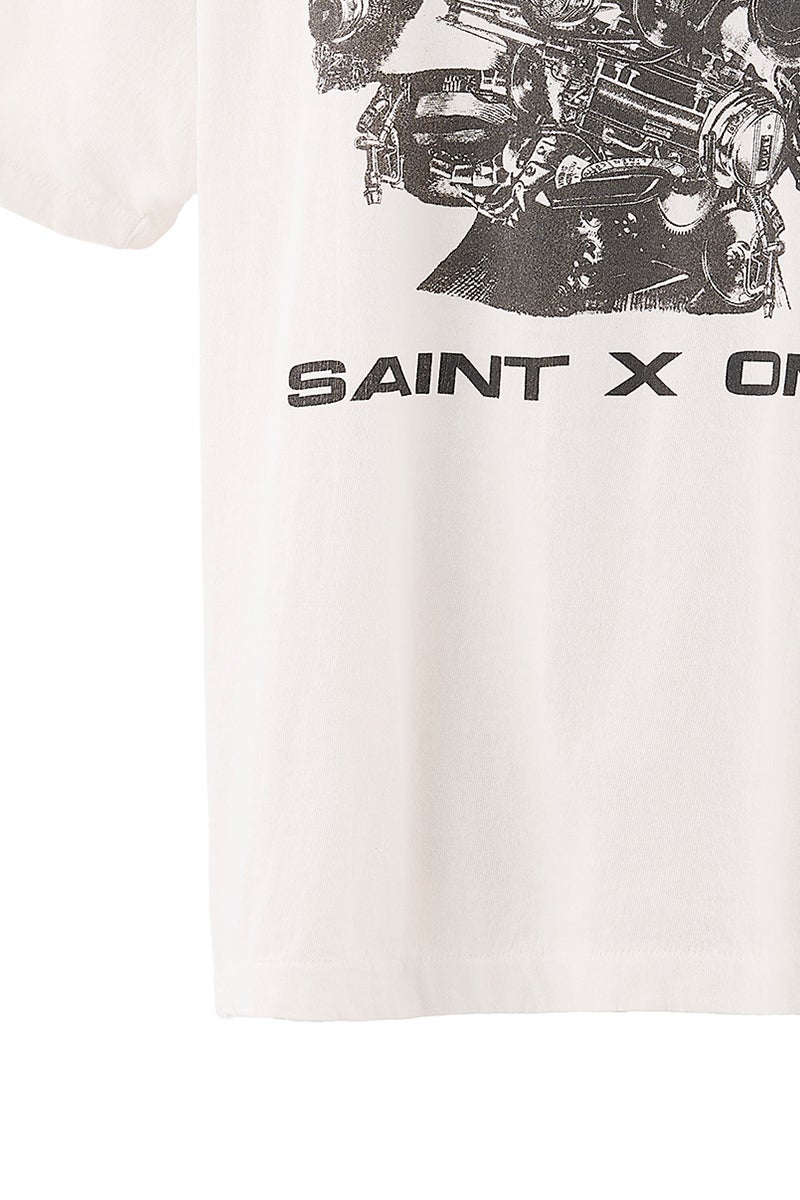 SAINT Mxxxxxx(セントマイケル) SM-MK8-0000-C08 / KK_SS T-SHIRT / HOLY LOVE / WHITE 河村康輔 Tシャツ