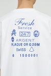 FreshService(フレッシュサービス) CORPORATE PRINTED S/S TEE "TIMEPIECE" コーポレートプリント半袖Tシャツ タイムピース FSC261-70151