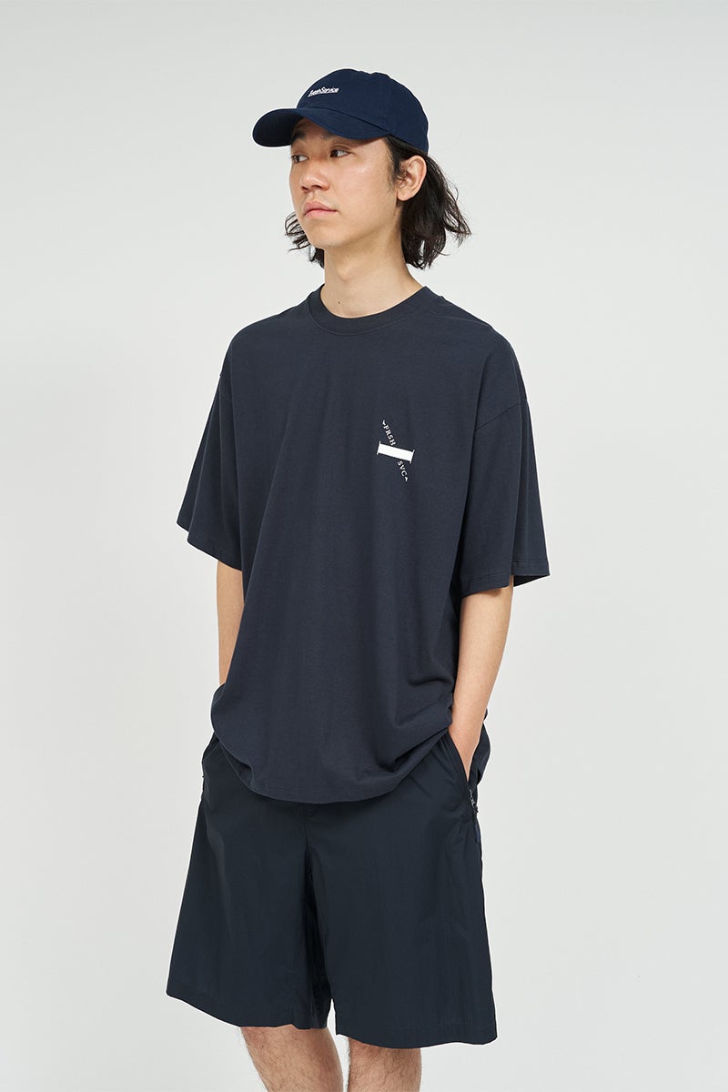 FreshService(フレッシュサービス) CORPORATE PRINTED S/S TEE "TIMEPIECE" コーポレートプリント半袖Tシャツ タイムピース FSC261-70151