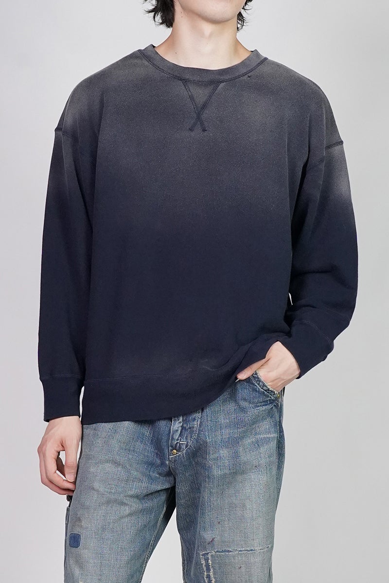 Porter Classic(ポータークラシック) H/W OHARIKO GRAFFITI PEACE COTTON CREWNECK ハンドワークお針子グラフィティピースコットンクルーネックスウェット PC-006-3996