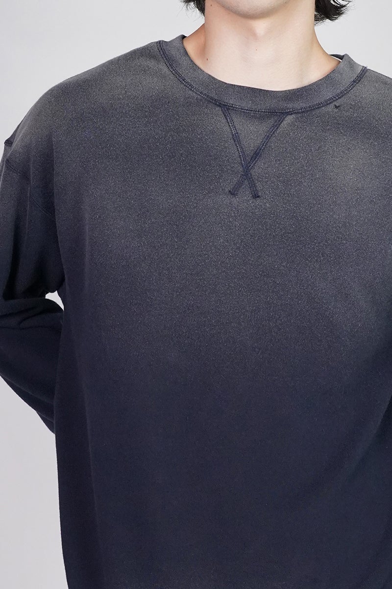 Porter Classic(ポータークラシック) H/W OHARIKO GRAFFITI PEACE COTTON CREWNECK ハンドワークお針子グラフィティピースコットンクルーネックスウェット PC-006-3996