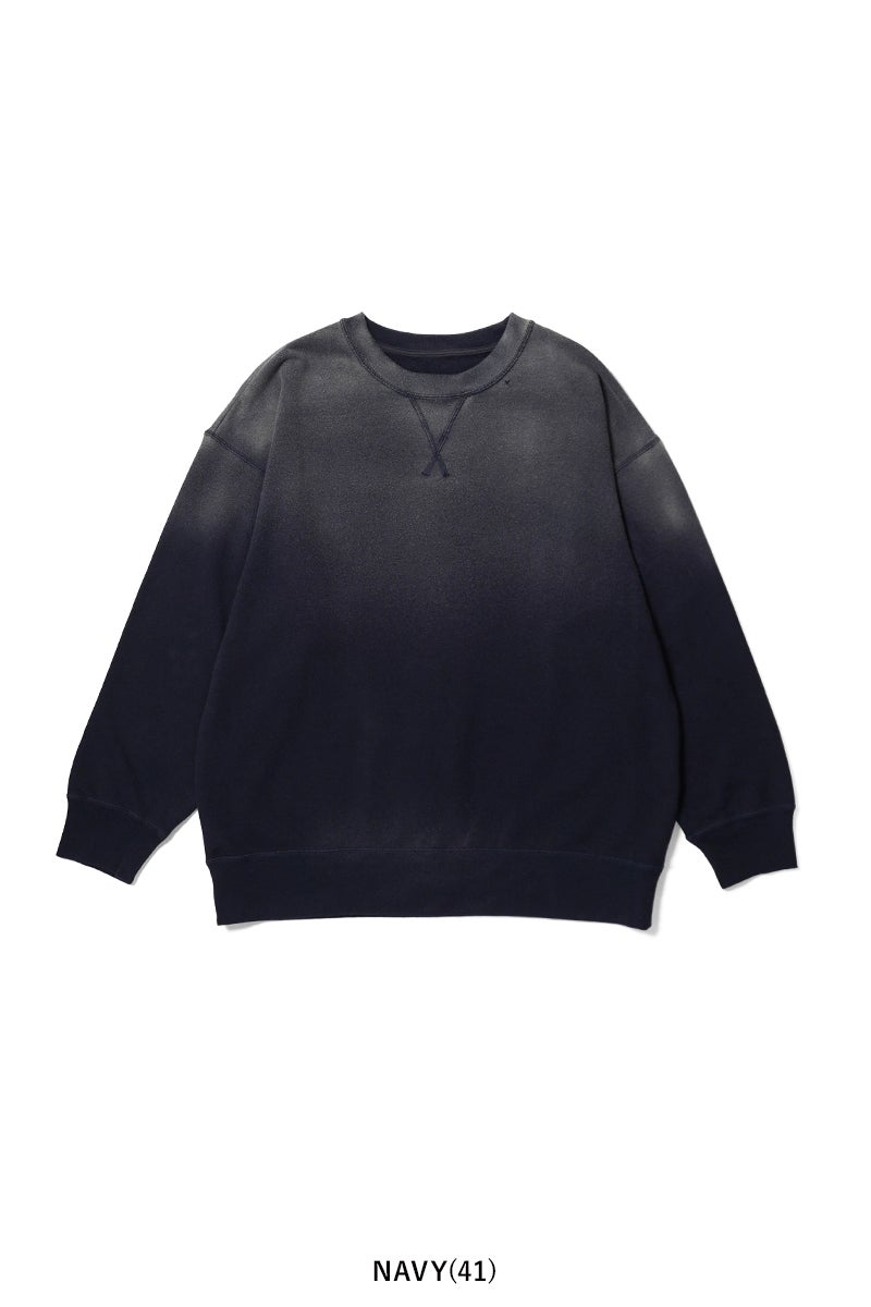 Porter Classic(ポータークラシック) H/W OHARIKO GRAFFITI PEACE COTTON CREWNECK ハンドワークお針子グラフィティピースコットンクルーネックスウェット PC-006-3996