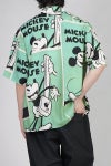 Porter Classic(ポータークラシック) DISNEY VP / PC ALOHA COLLECTION ALOHA SHIRT / MICKEY & GUITAR ディズニーヴィンテージポスター ポータークラシックアロハコレクション アロハシャツ ミッキー＆ギター DP-024-3965