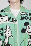 Porter Classic(ポータークラシック) DISNEY VP / PC ALOHA COLLECTION ALOHA SHIRT / MICKEY & GUITAR ディズニーヴィンテージポスター ポータークラシックアロハコレクション アロハシャツ ミッキー＆ギター DP-024-3965