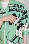 Porter Classic(ポータークラシック) DISNEY VP / PC ALOHA COLLECTION ALOHA SHIRT / MICKEY & GUITAR ディズニーヴィンテージポスター ポータークラシックアロハコレクション アロハシャツ ミッキー＆ギター DP-024-3965