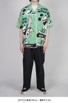 Porter Classic(ポータークラシック) DISNEY VP / PC ALOHA COLLECTION ALOHA SHIRT / MICKEY & GUITAR ディズニーヴィンテージポスター ポータークラシックアロハコレクション アロハシャツ ミッキー＆ギター DP-024-3965