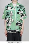 Porter Classic(ポータークラシック) DISNEY VP / PC ALOHA COLLECTION ALOHA SHIRT / MICKEY & GUITAR ディズニーヴィンテージポスター ポータークラシックアロハコレクション アロハシャツ ミッキー＆ギター DP-024-3965