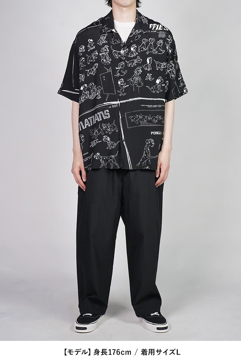 Porter Classic(ポータークラシック) DISNEY MS / PC ALOHA COLLECTION ALOHA SHIRT / 101 DALMETIANS ディズニーヴィンテージモデルシート ポータークラシックアロハコレクション アロハシャツ 101匹わんちゃん DP-024-3966