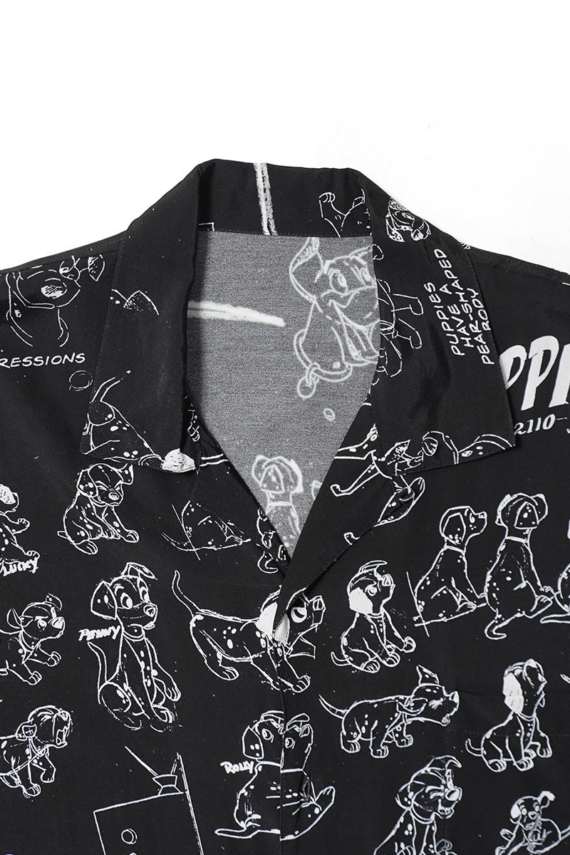 Porter Classic(ポータークラシック) DISNEY MS / PC ALOHA COLLECTION ALOHA SHIRT / 101 DALMETIANS ディズニーヴィンテージモデルシート ポータークラシックアロハコレクション アロハシャツ 101匹わんちゃん DP-024-3966
