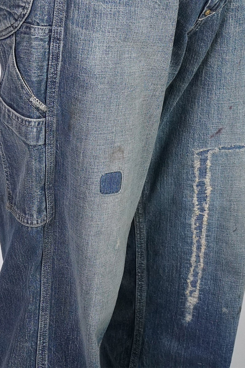 BOWWOW(バウワウ) HERITAGE DENIM PAINTER PANTS AGED ヘリテージデニムペインターパンツエイジド BW261-HDPP