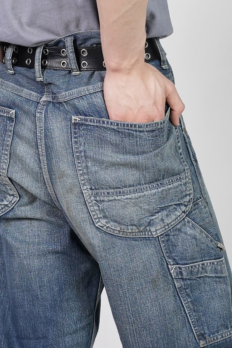 BOWWOW(バウワウ) | BOWWOW(バウワウ) HERITAGE DENIM PAINTER PANTS