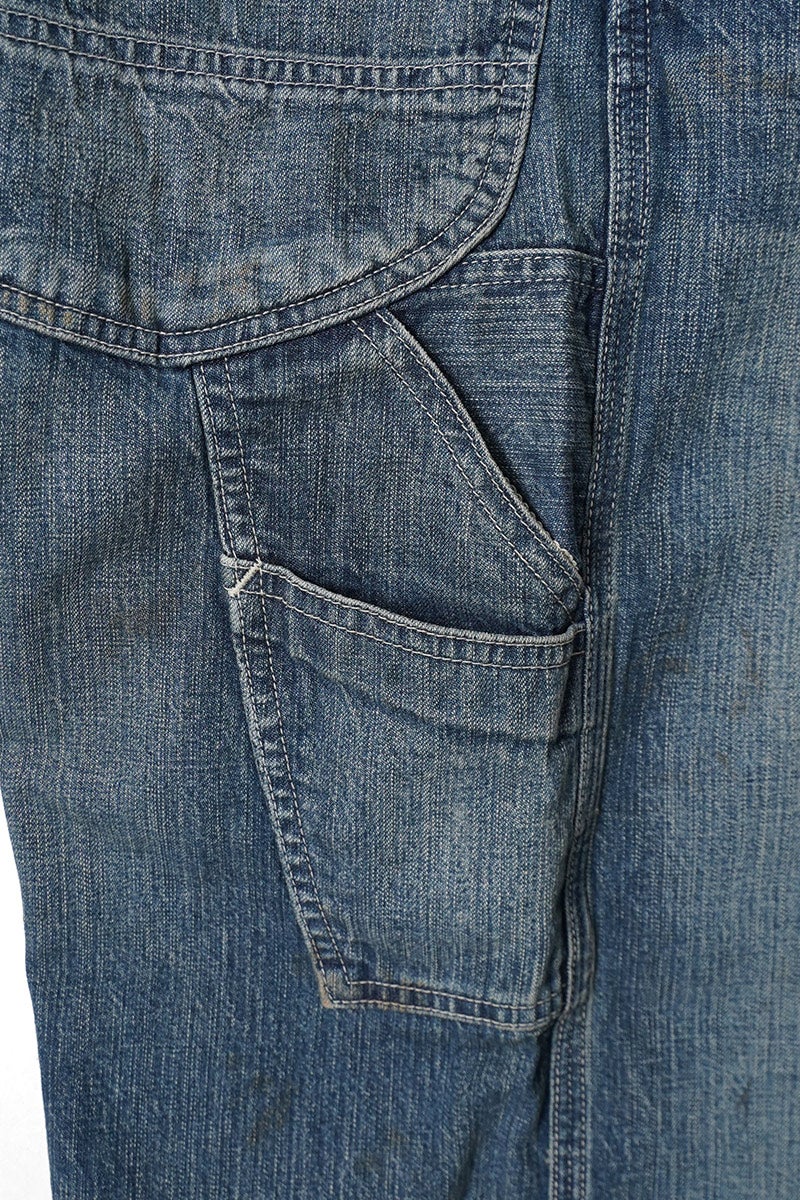 BOWWOW(バウワウ) HERITAGE DENIM PAINTER PANTS AGED ヘリテージデニムペインターパンツエイジド BW261-HDPP