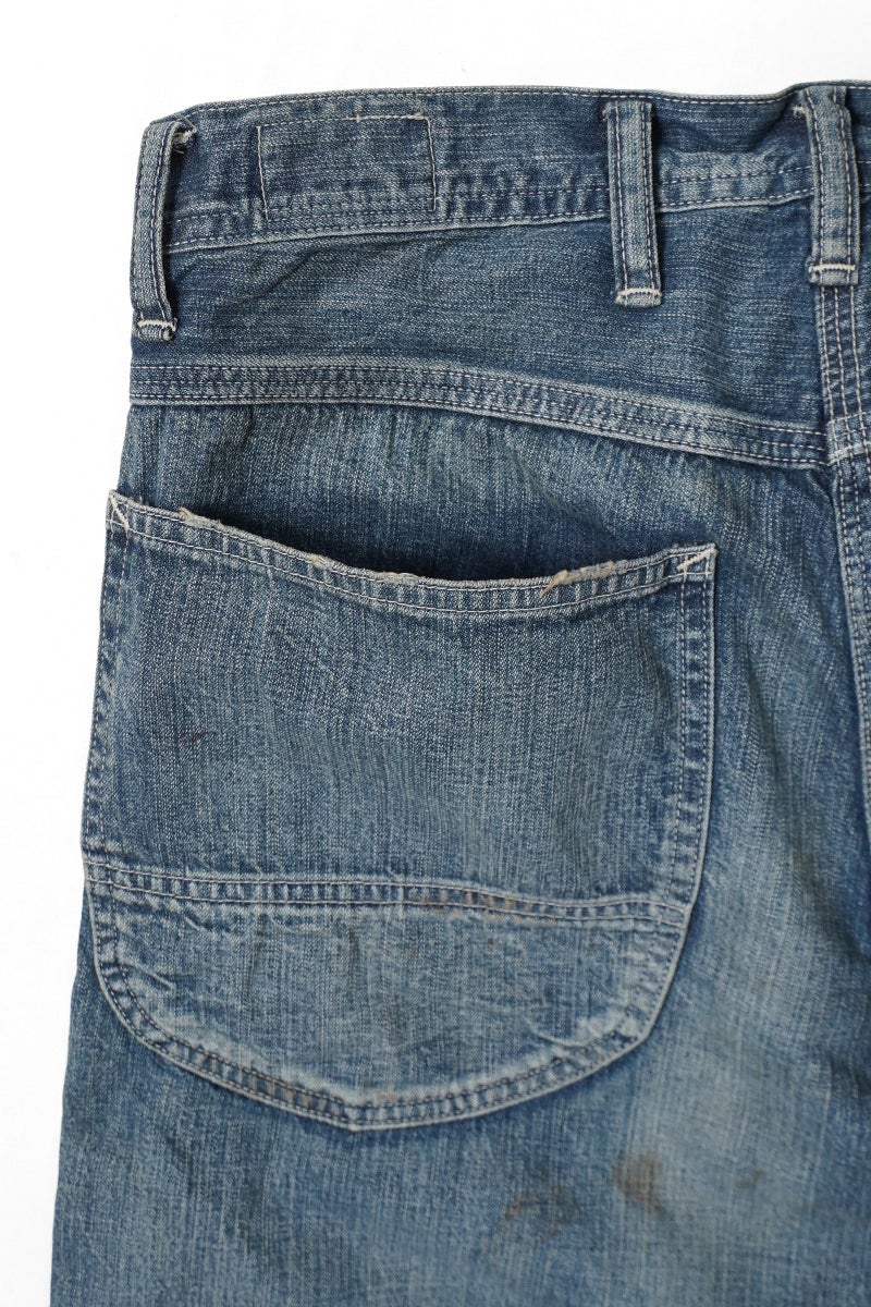 BOWWOW(バウワウ) HERITAGE DENIM PAINTER PANTS AGED ヘリテージデニムペインターパンツエイジド BW261-HDPP