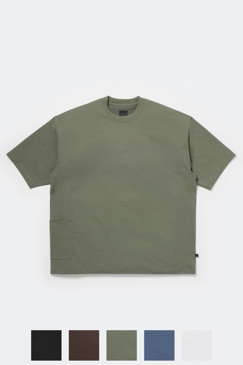 DAIWA PIER 39(ダイワピア39) TECH SIDE POCKET S/S TEE テックサイドポケット半袖Tシャツ BE-32026