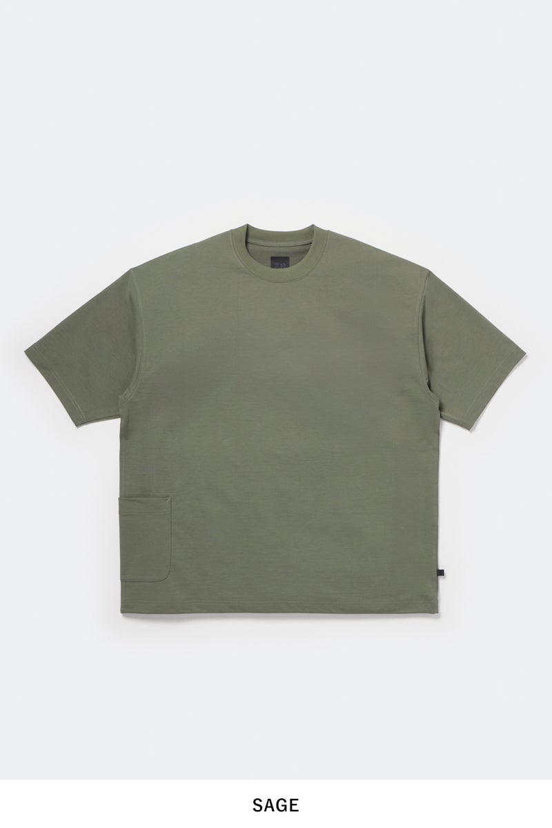 DAIWA PIER 39(ダイワピア39) TECH SIDE POCKET S/S TEE テックサイドポケット半袖Tシャツ BE-32026