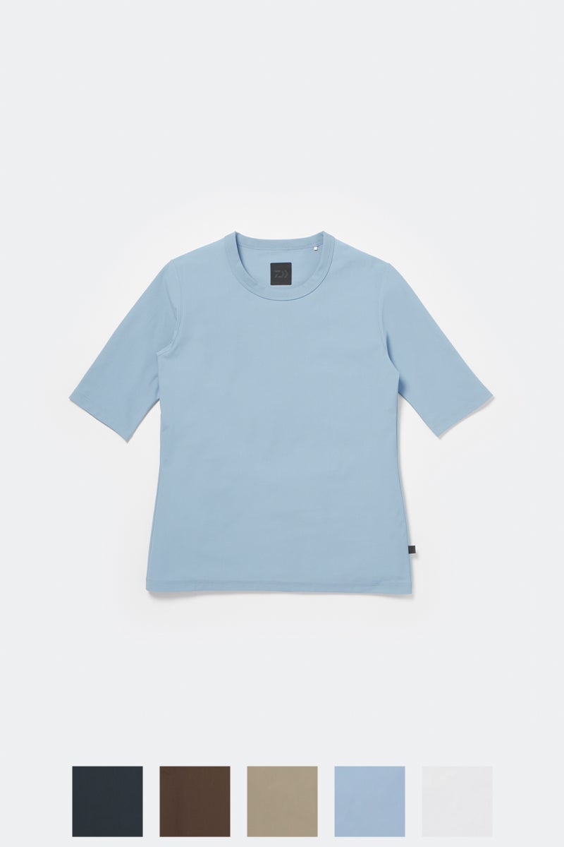 DAIWA PIER 39(ダイワピア39) W's TECH LIGHTWEIGHT HALFS TEE ウィメンズ テックライトウェイトハーフTシャツ BE-39026L