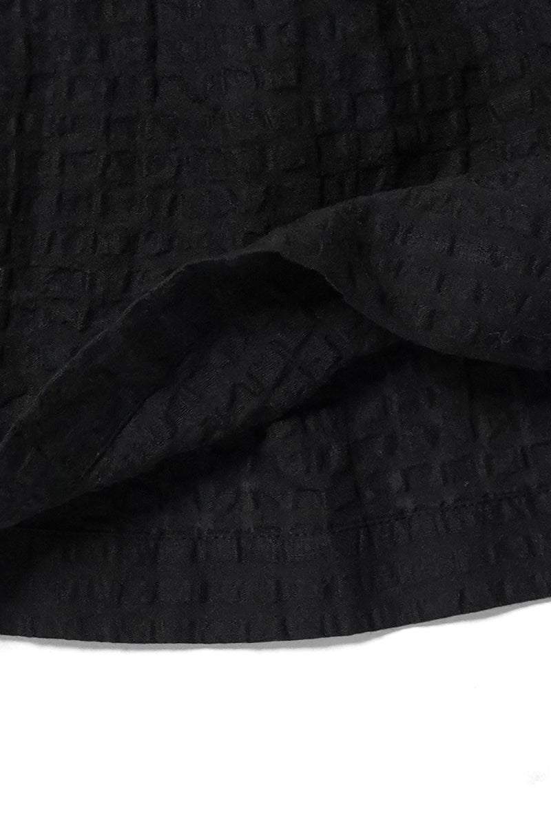 kengo(ケンゴ) linen cotton pokopoko gingham check top リネンコットンポコポコギンガムチェックトップス K26SS-BL1