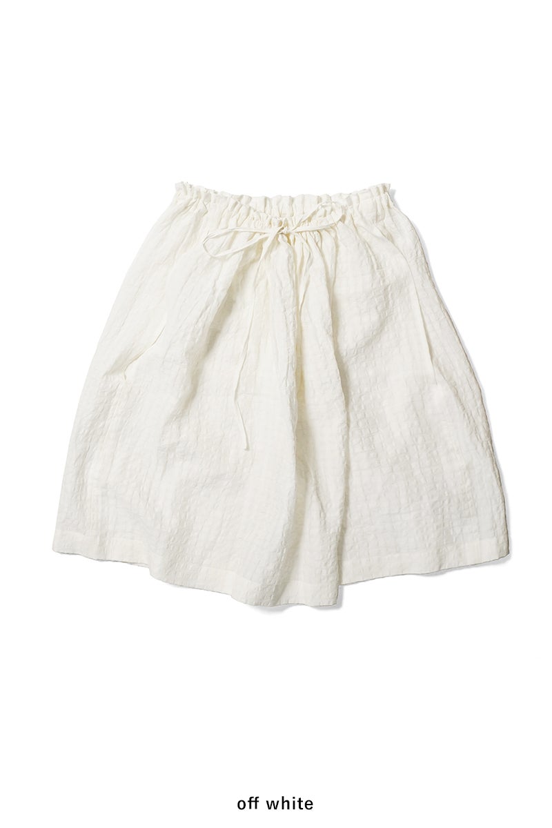 kengo(ケンゴ) linen cotton pokopoko gingham check top リネンコットンポコポコギンガムチェックトップス K26SS-BL1