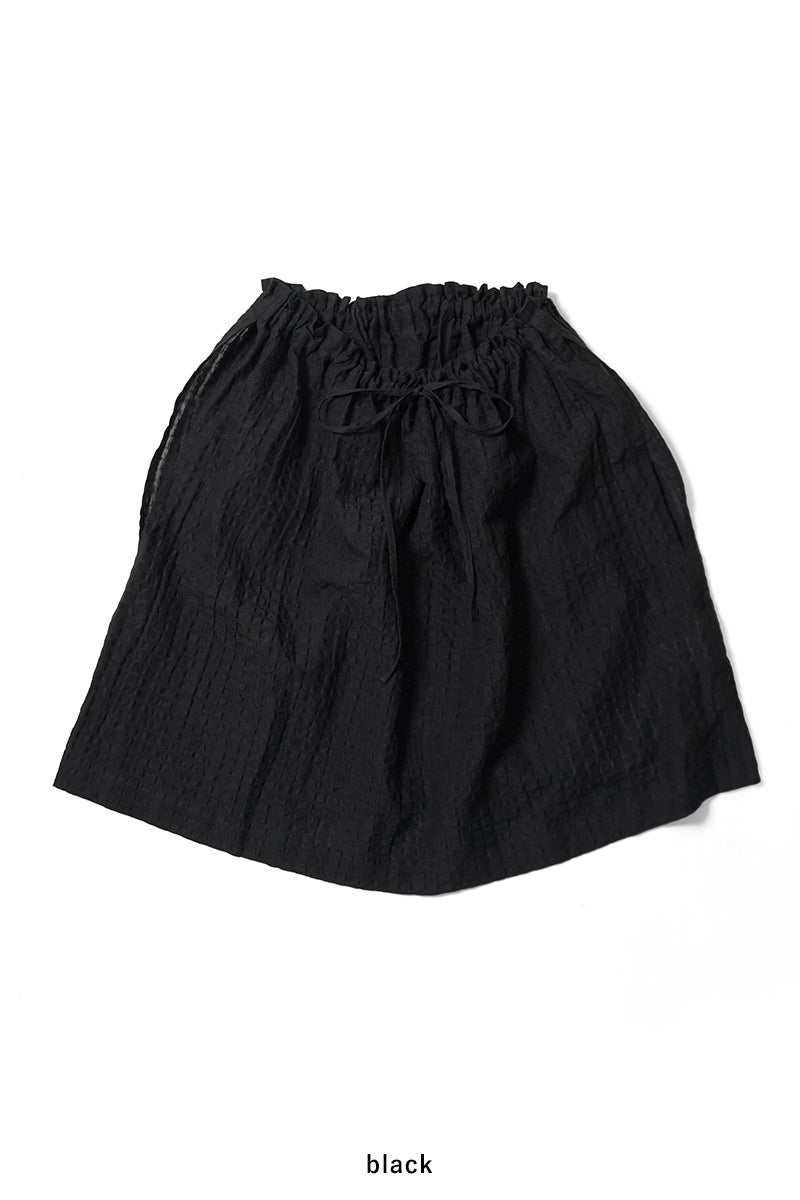 kengo(ケンゴ) linen cotton pokopoko gingham check top リネンコットンポコポコギンガムチェックトップス K26SS-BL1