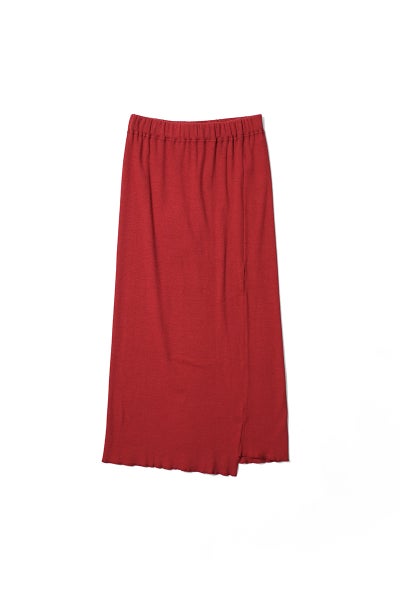 kengo(ケンゴ) garagara rib long skirt ガラガラリブロングスカート K26SS-SK1