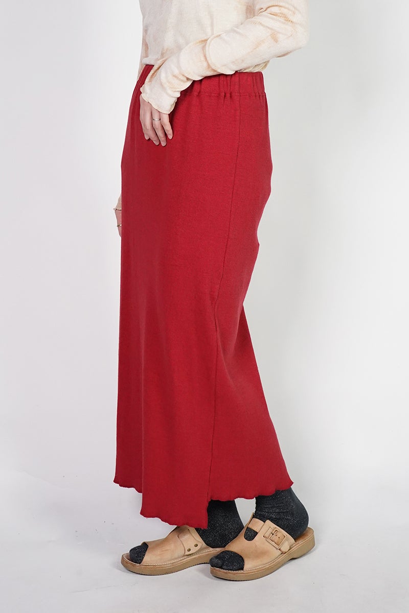kengo(ケンゴ) garagara rib long skirt ガラガラリブロングスカート K26SS-SK1